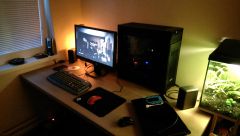 Gaming-rig 2014 - in the night