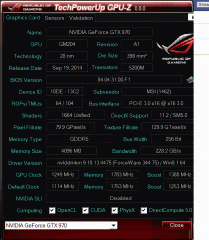 GTX 970 - GPU-Z