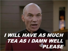 captain Picard Tea star trek