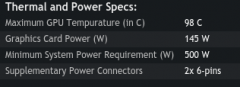 tdp or power consumption