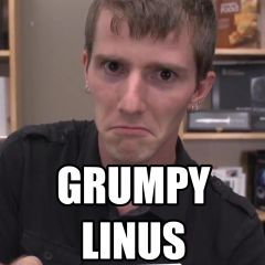 Grumpy Linus