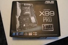 My new ASUS X99 Pro Motherboard