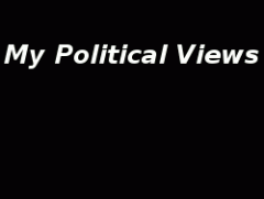 My Poltical Views Part 1