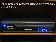 subwoofer power amplifire