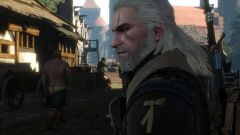 Geralt on the street