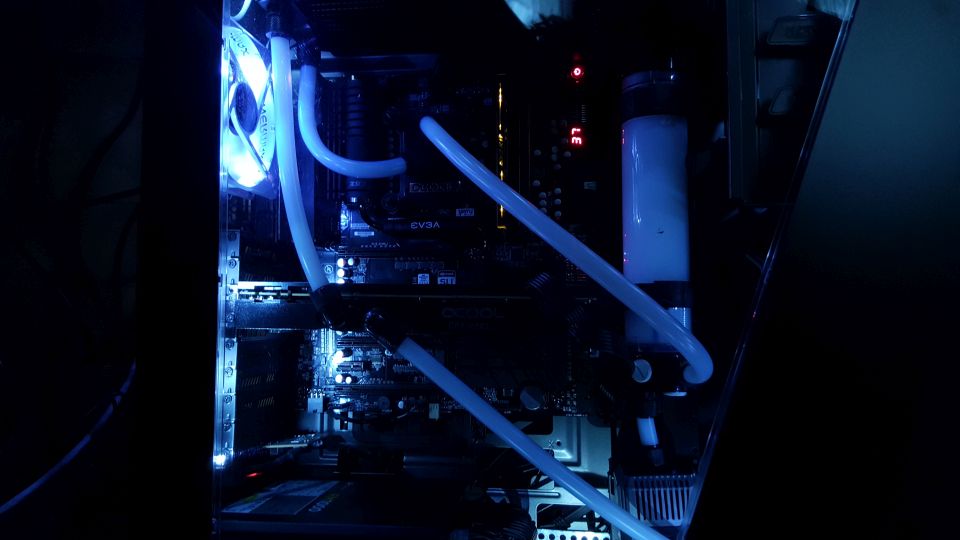 First Watercooling PC