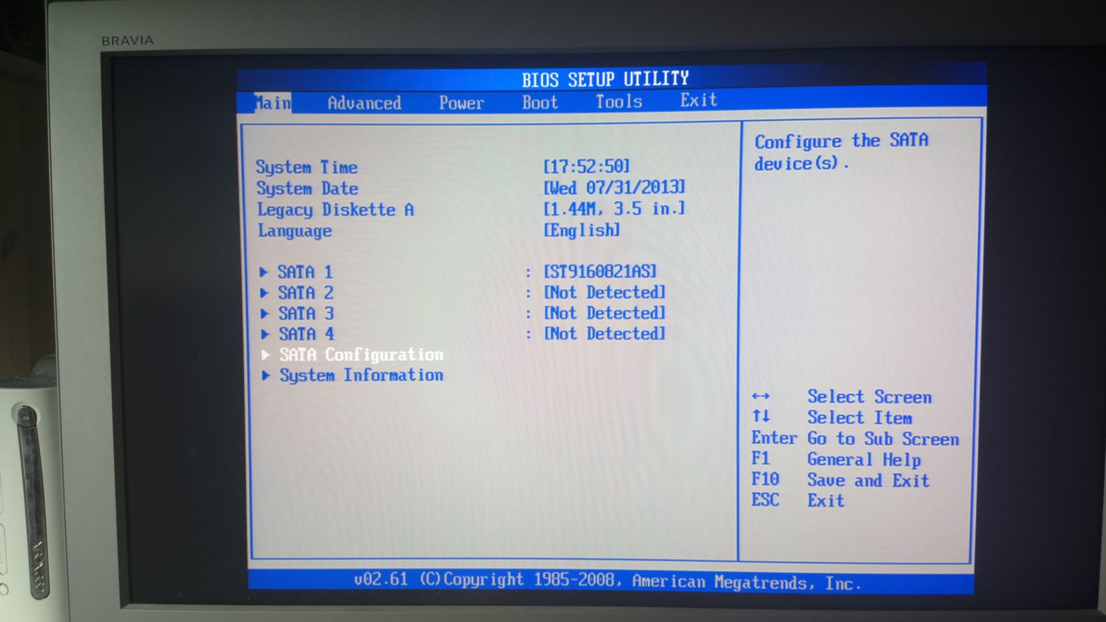 Asus P5K BIOS