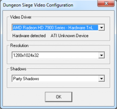 DS2;BW Video Config - Unknown Device?