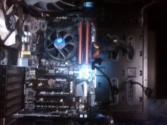 Close Up Of The Motherboard