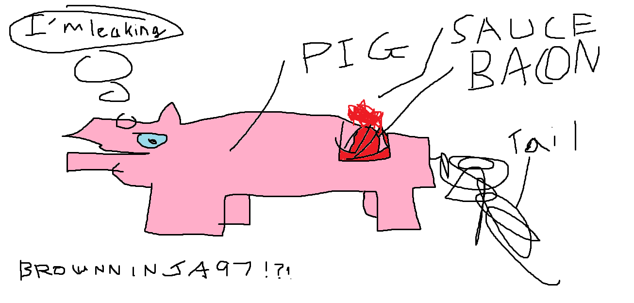 a pig
