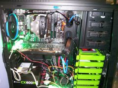 Inside the case, almost done