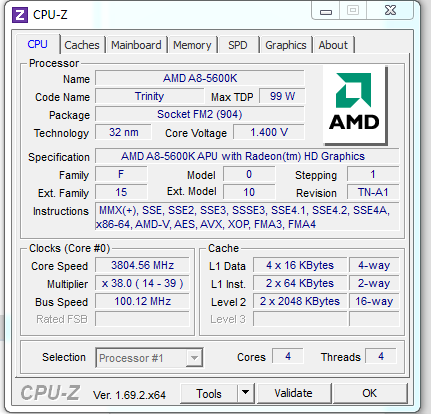 Amd a8 2025 5600k apu drivers