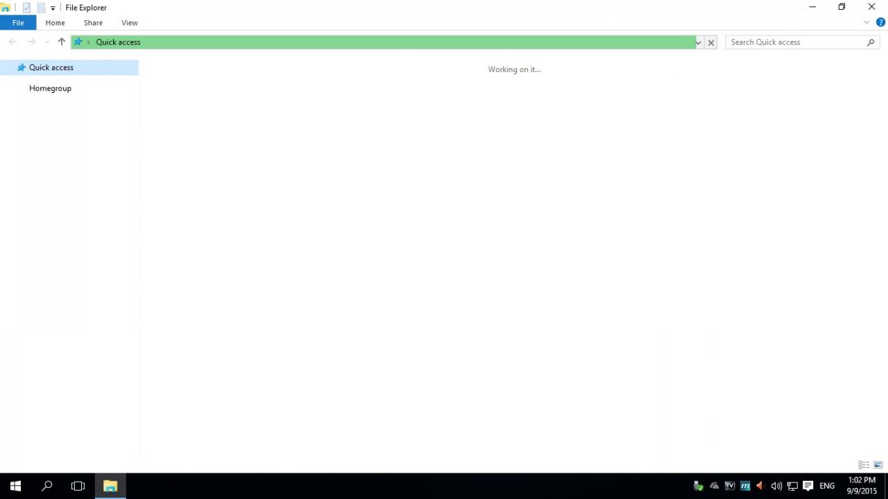 Windows 10 File explorer takes forever to load Troubleshooting