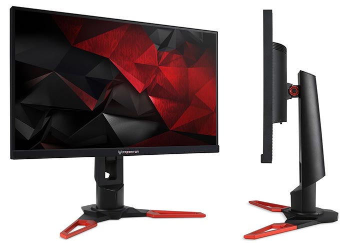 gaming monitor red