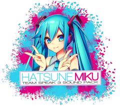 Hatsune Miku TS3 Teamspeak 3 SoundPack