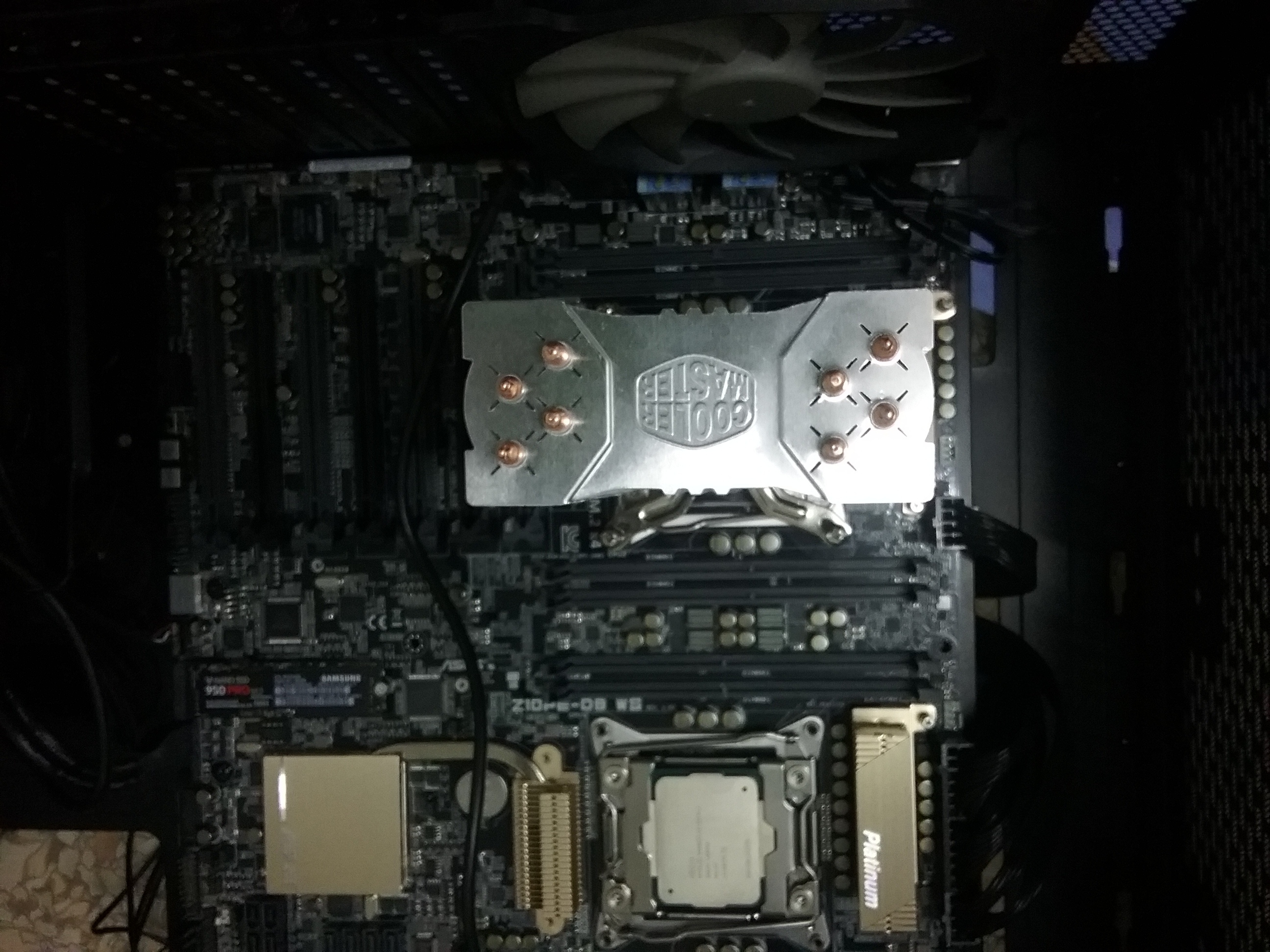 Why is my heatsink still moving? Cooling Linus Tech Tips