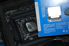 Preparing the installation of the CPU