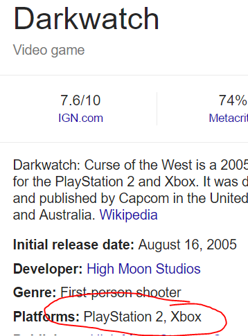 Darkwatch - Wikipedia