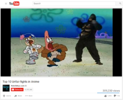 top 10 unfair anime fights
