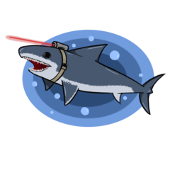 SharkWithLaser