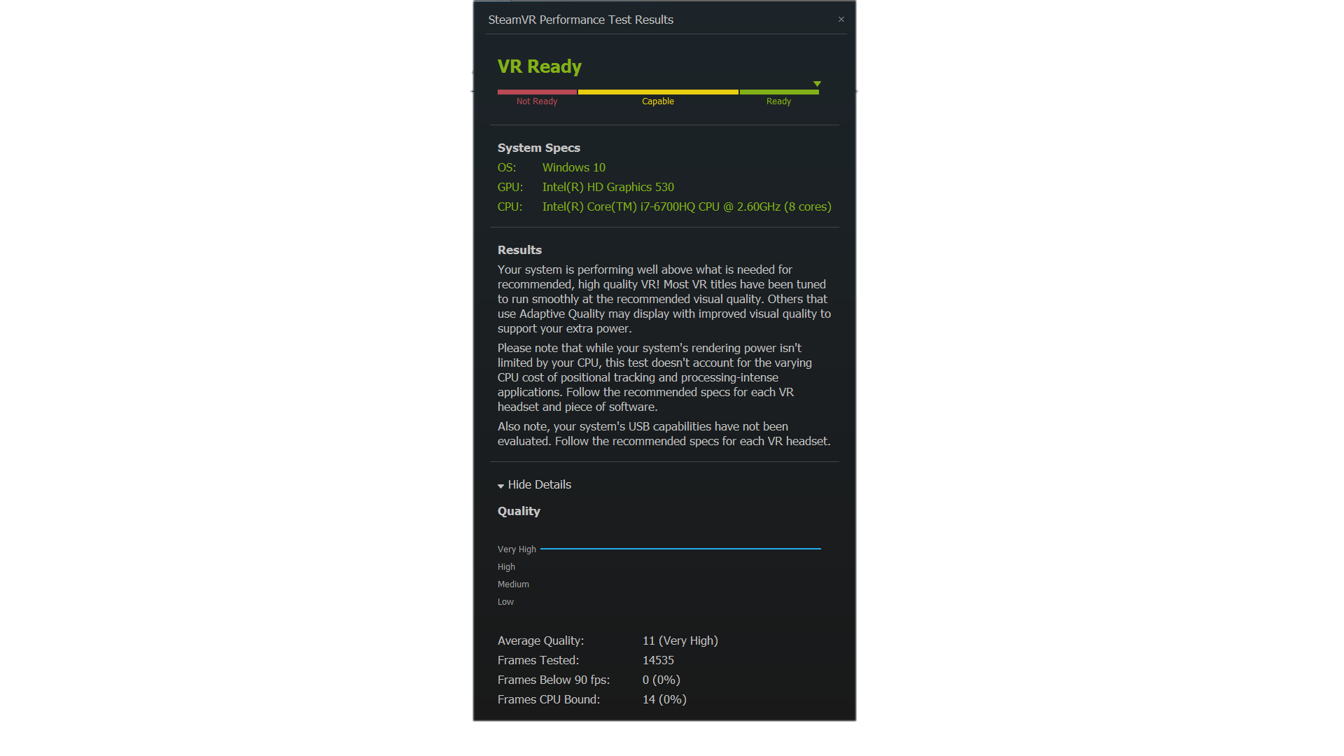 postkontor nødsituation Vil ikke Post your SteamVR Performance Test results here - Page 215 - PC Gaming -  Linus Tech Tips