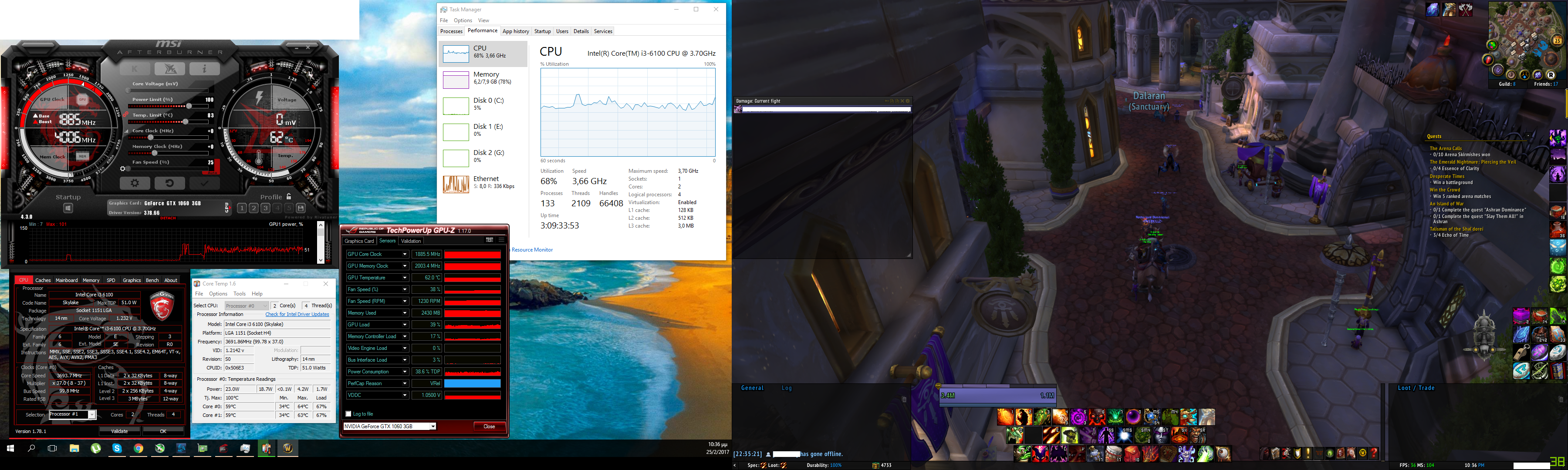 Really low FPS for WoW. - Graphics Cards - Linus Tech Tips