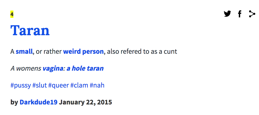 Urban Dictionary (@UD_Names) / X