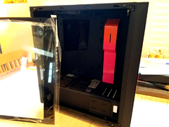 Inside of the case