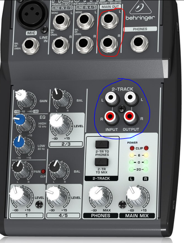 Array af hørbar hjul Behringer Xenyx 502 mixer - Audio - Linus Tech Tips