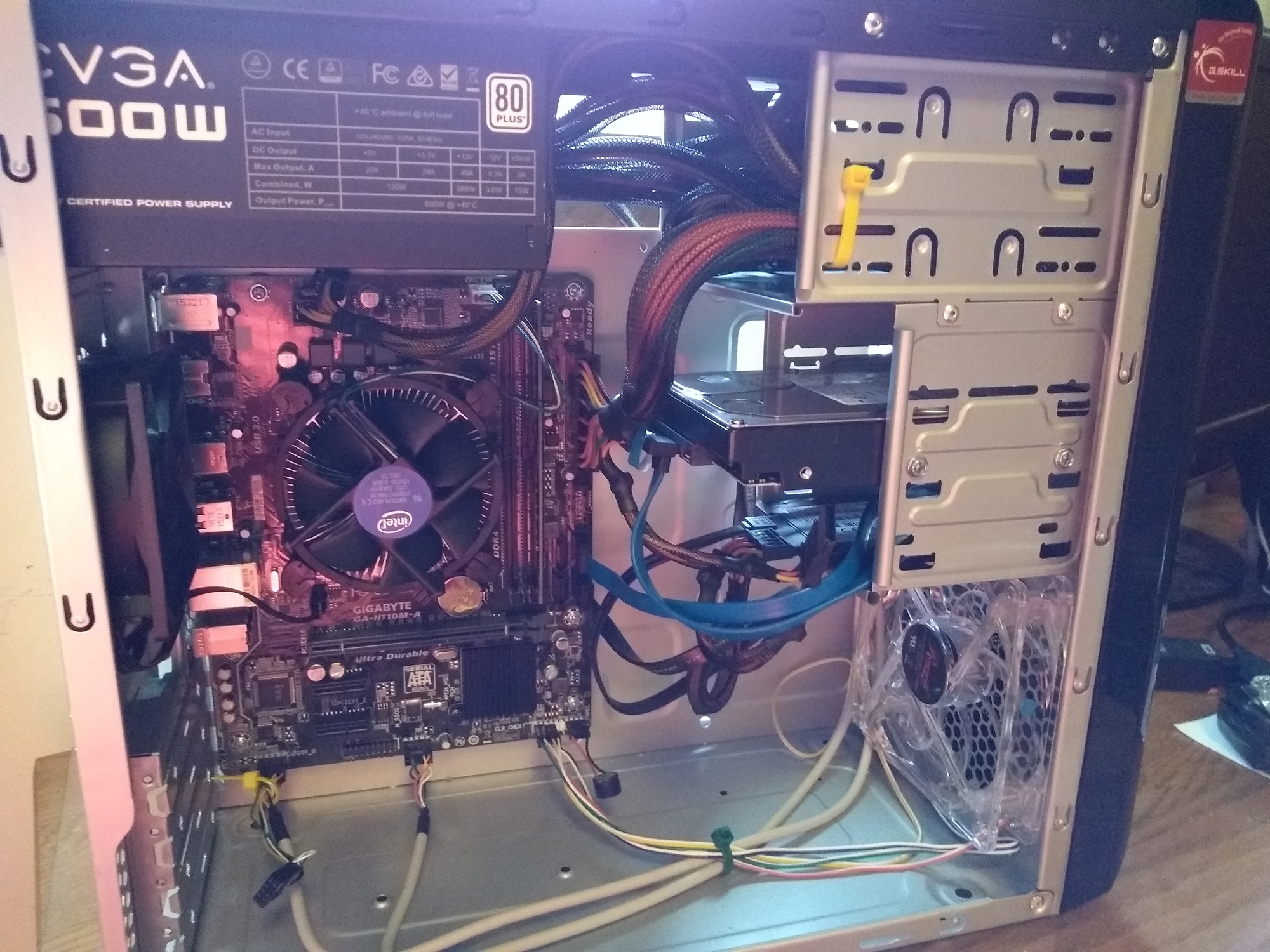 The bad cable management »