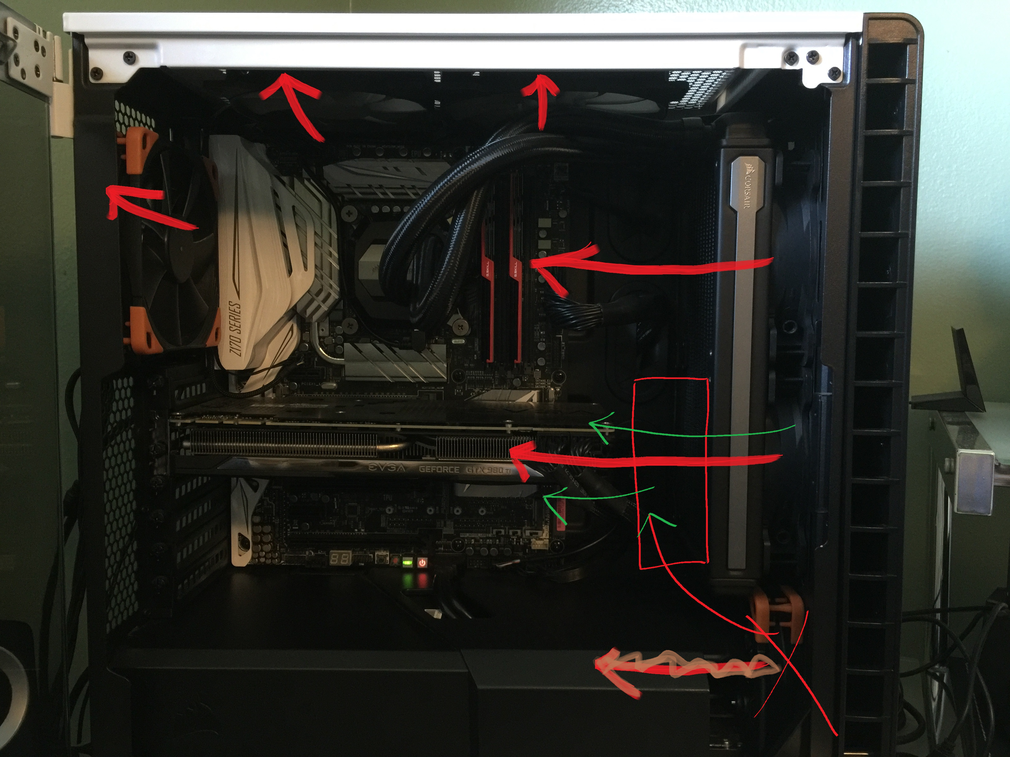 Question with limited fan - Custom Loop and Cooling - Linus Tech Tips