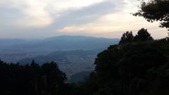 I climbed the Mt. Hiei. It was so tiring, but damn look at that view :)