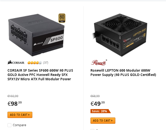 Såkaldte Strengt drikke Why is there so much price difference between psus? - Power Supplies -  Linus Tech Tips