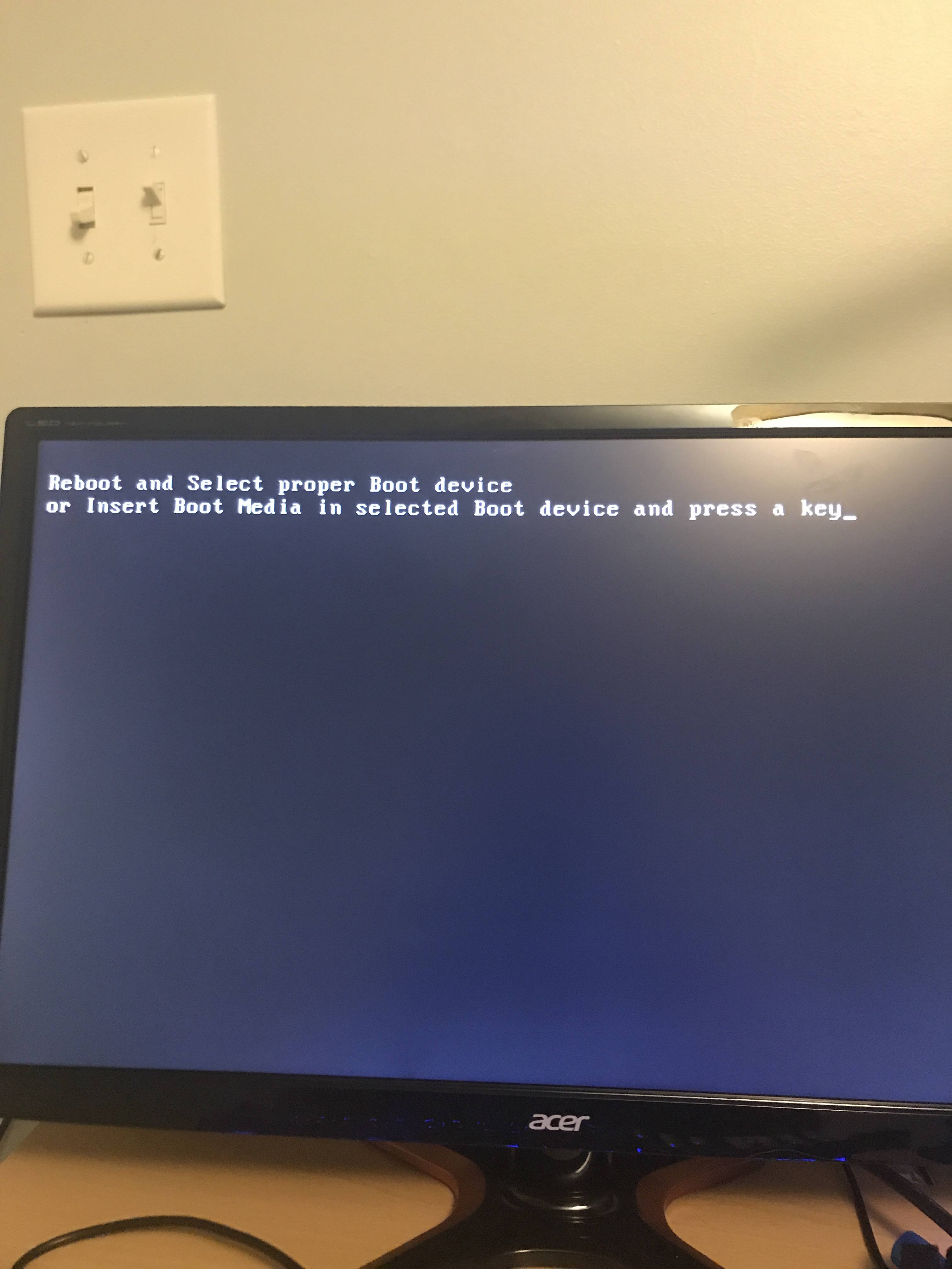 Can’t get past bios - Troubleshooting - Linus Tech Tips