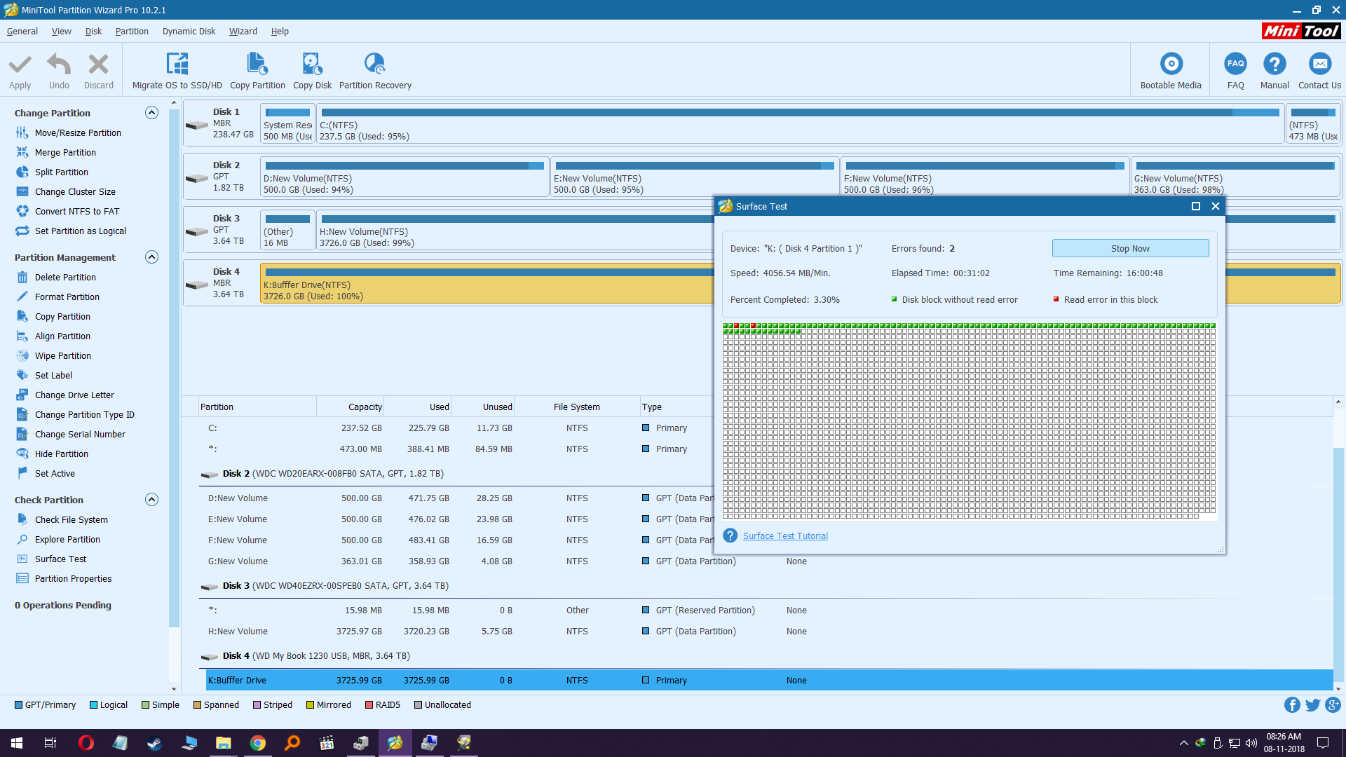 HDD not Accessible, Parameter Incorrect, Need help Storage Devices