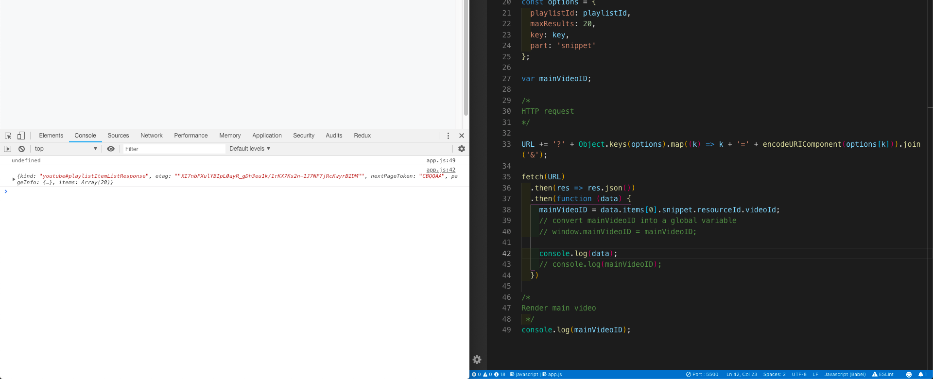 How to convert a local variable to a global variable in javascript