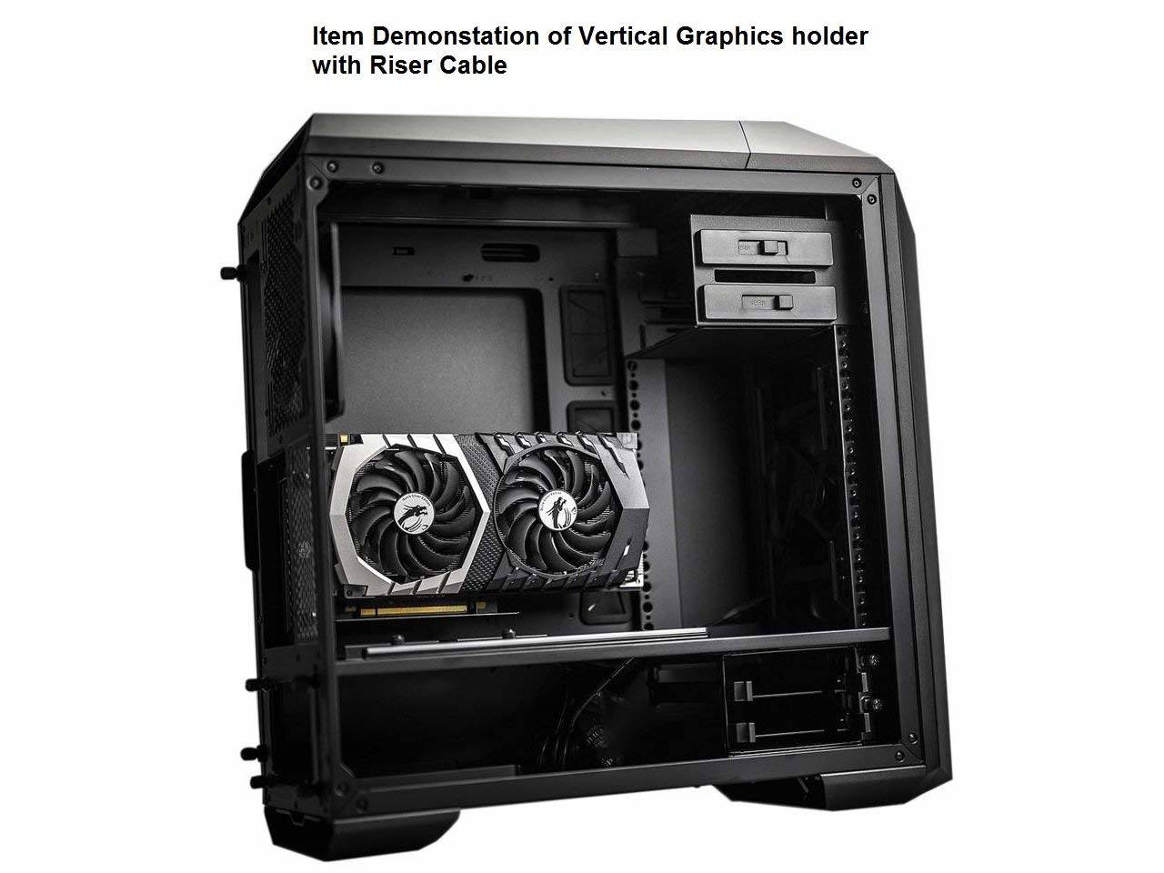 Vertical graphics card holder kit