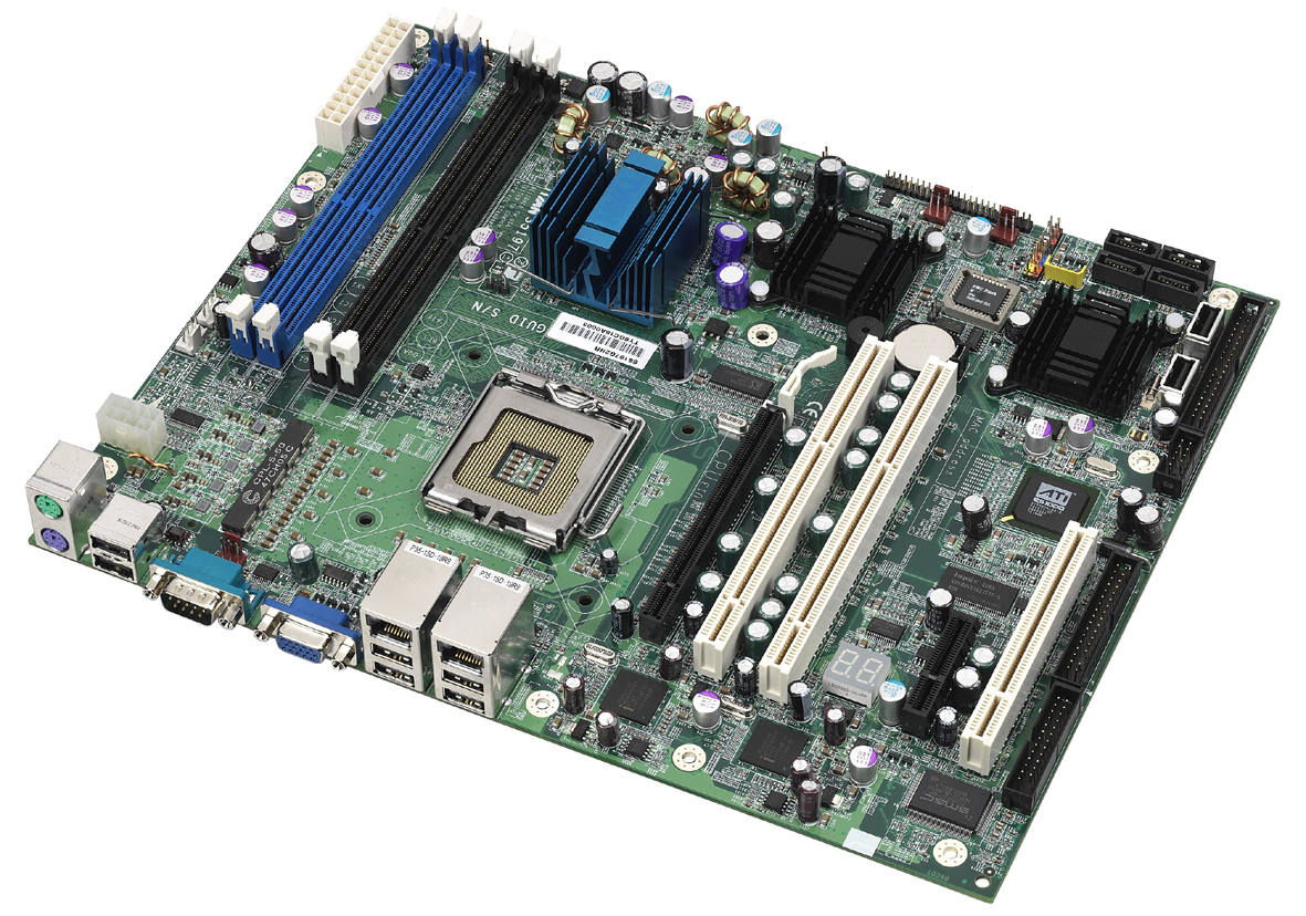 Bare motherboard PCB (Tyan LGA775)