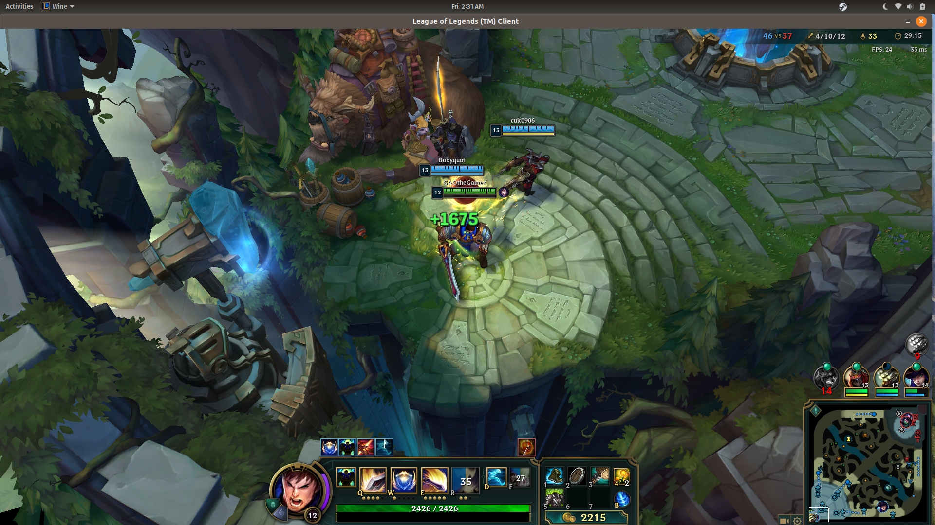 Install League of Legends on Linux Mint / Ubuntu with Wine