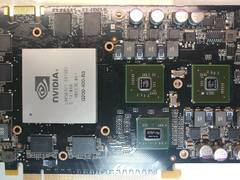 GTX 295 Core 1, maybe display drive, and SLI chip