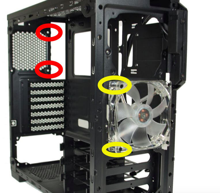 Help! Cant install the fan as a rear fan - Cooling - Linus Tech Tips
