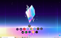 Prism with Translucent Taskbar