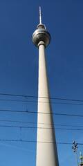 The TV Tower aka "Der Fernsehturm" in Berlin.