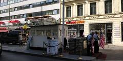 Checkpoint Charlie from the US side.