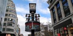 Of course with Cowbells and the famous SBB clock.