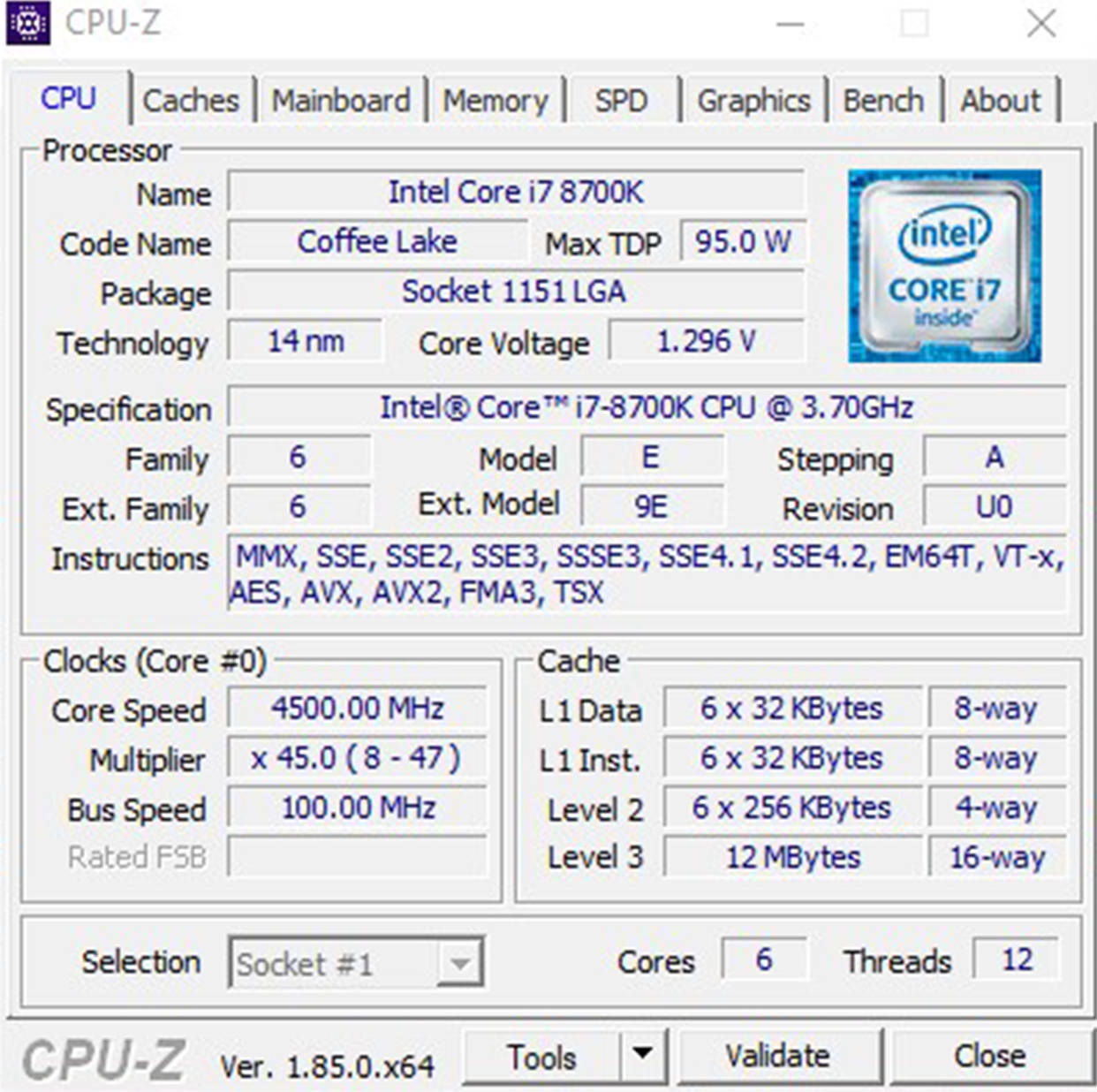 i7 - 8700k Clock speed fluctuating constantly - CPUs, Motherboards 