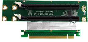 PCIe splitter from x16 to 2x8 or 4x4, passive. - CPUs ...