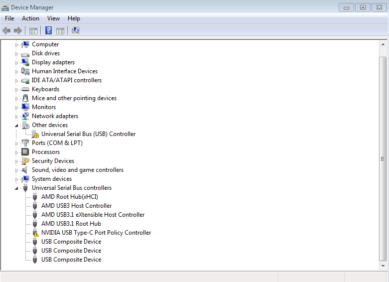 Windows 7 Universal Serial Bus (USB) Controller - Windows - Tech Tips