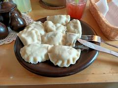 Dumplings I had in a local Restaurant in Warsaw