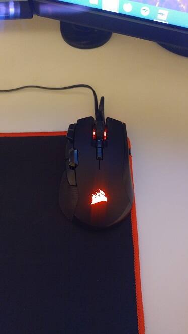 Corsair Ironclaw RGB Wireless Mouse Wireless Charging Mod - Cases